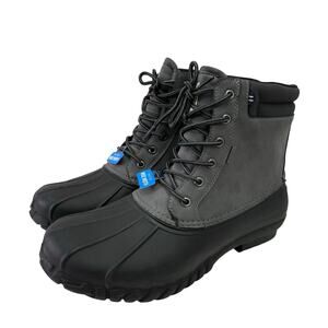 NAUTICA Mens Duck Boots sz 12 Wide Waterproof  Insulated Snow NEW #M466